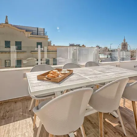 Апартаменты Iloftmalaga Atico Plaza De Flores